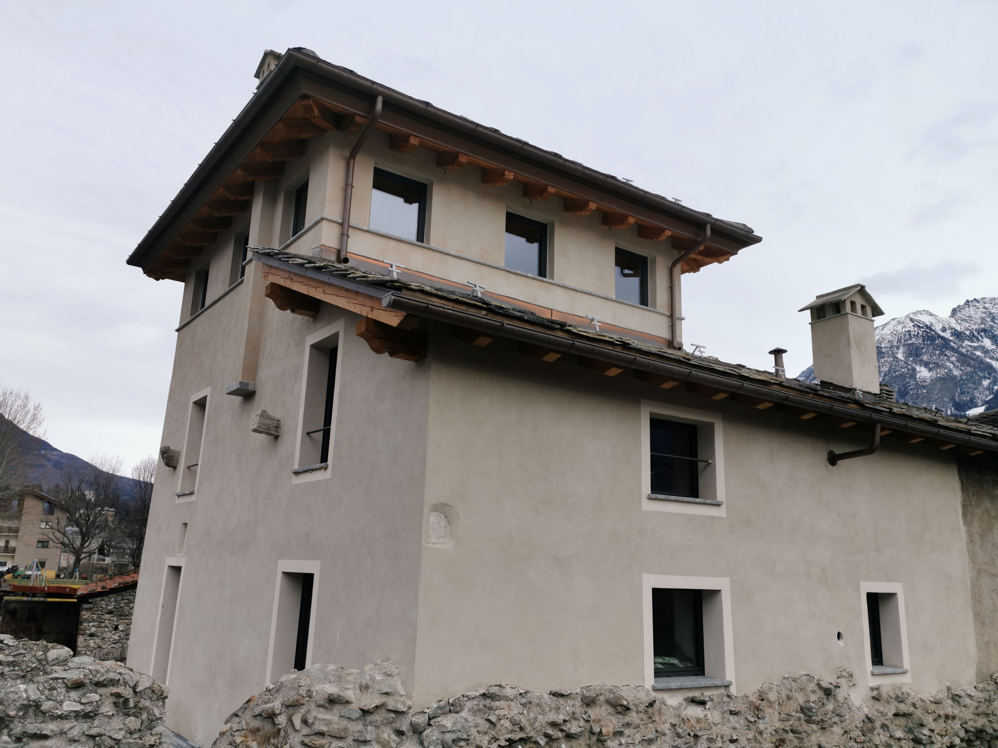 Rifugio Mont Fallère Meval Costruzioni impresa edile Valle d'Aosta